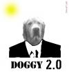 Cartoon: Doggy 2.0 (small) by Vanessa tagged doggy,hund,web,20,tiere,star,dog