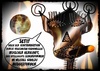 Cartoon: SETI (small) by Vanessa tagged seti,forschung,deutsch,weltall,schlager,volksmusik,kontamination,radio,wellen,evolution