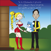 Cartoon: AMOR CON INTERES (small) by cesarrendon2009 tagged chica,interesada