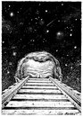 Cartoon: Railroad Line (small) by igor smirnov tagged railroad,line