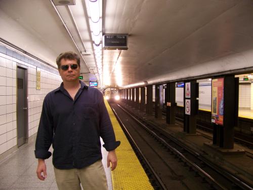Cartoon: Me and the Toronto Subway (medium) by Victor tagged toronto,victor,pross