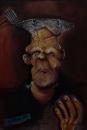 Cartoon: BORIS KARLOFF (small) by Victor tagged frankenstein boris karloff caricature art