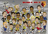 Cartoon: Watford FC Squad 2010-11 (small) by roundheadillustration tagged watford fc football soccer