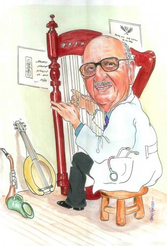 Cartoon: Musico terapia (medium) by hualpen tagged doc