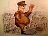 Cartoon: Dictator Tolerance Varition_2 (small) by joschoo tagged dictatorship tolerance fat shadow shade people democracy