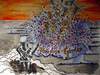 Cartoon: No Paradise for Terrorists (small) by joschoo tagged suicide bomber terrorist paradise garden angel