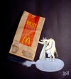 Cartoon: Real trust--volles Vertrauen (small) by joschoo tagged trust,in,mcdonalds,cow,vomit,believe