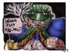 Cartoon: WANNA PLAY MAU- MAU (small) by joschoo tagged mau,play,cards,smoking,drinking,bad,mafia