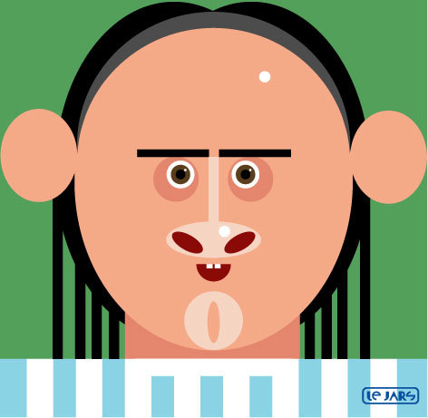 Cartoon: Lionel Messi (medium) by Hugh Jarse tagged argentina,football,world,cup,messi