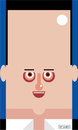 Cartoon: David Cameron (small) by Hugh Jarse tagged cameron,tory,conservative,politician