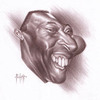 Cartoon: Pele (small) by David Pugliese tagged caricature pele football