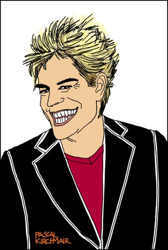 Cartoon: Campino (medium) by Pascal Kirchmair tagged band,rock,punk,zeichnung,illustration,cartoon,karikatur,caricature,campino,hosen,toten,die,düsseldorf,portrait,die,toten,hosen,campino,caricature,karikatur,cartoon,illustration,zeichnung,punk,rock,band