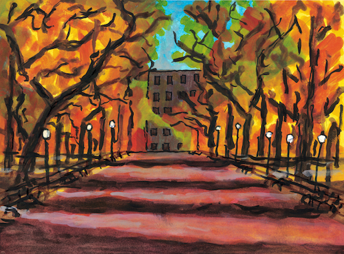 Central Park im Herbst Central Park im Herbst