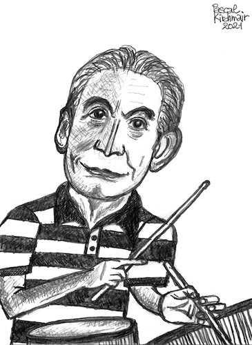 Cartoon: Charlie Watts (medium) by Pascal Kirchmair tagged charlie,watts,the,rolling,stones,on,drums,drummer,schalgzeug,schlagzeuger,batterie,percussion,rock,roll,star,hall,of,fame,musik,musiker,musician,music,singer,songwriter,composer,illustration,drawing,zeichnung,pascal,kirchmair,cartoon,caricature,karikatur,ilustracion,dibujo,desenho,ink,disegno,ilustracao,illustrazione,illustratie,dessin,de,presse,du,jour,art,day,tekening,teckning,cartum,vineta,comica,vignetta,caricatura,portrait,portret,retrato,ritratto,porträt,pencil,bleistift,crayon,charlie,watts,the,rolling,stones,on,drums,drummer,schalgzeug,schlagzeuger,batterie,percussion,rock,roll,star,hall,of,fame,musik,musiker,musician,music,singer,songwriter,composer,illustration,drawing,zeichnung,pascal,kirchmair,cartoon,caricature,karikatur,ilustracion,dibujo,desenho,ink,disegno,ilustracao,illustrazione,illustratie,dessin,de,presse,du,jour,art,day,tekening,teckning,cartum,vineta,comica,vignetta,caricatura,portrait,portret,retrato,ritratto,porträt,pencil,bleistift,crayon