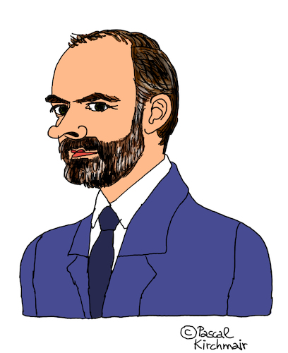 Cartoon: Edouard Philippe (medium) by Pascal Kirchmair tagged edouard,philippe,premier,ministre,france,caricature,karikatur,dessin,humour,dibujo,desenho,disegno,illustration,cartoon,zeichnung,humor,frankreich,paris,matignon,edouard,philippe,premier,ministre,france,caricature,karikatur,dessin,humour,dibujo,desenho,disegno,illustration,cartoon,zeichnung,humor,frankreich,paris,matignon