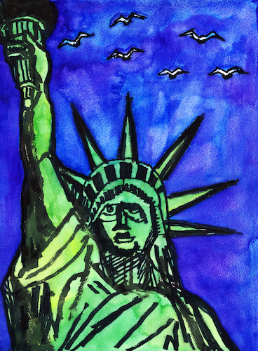 Cartoon: Freiheitsstatue (medium) by Pascal Kirchmair tagged statue,of,liberty,freiheitsstatue,estatua,de,la,libertad,portrait,retrato,ritratto,ink,drawing,dibujo,desenho,porträt,art,arte,kunst,dessin,ilustracion,watercolour,watercolor,aquarell,aquarelle,pascal,kirchmair,illustration,tusche,tuschezeichnung,zeichnung,disegno,ilustracao,illustrazione,illustratie,presse,du,jour,tekening,teckning,encre,chine,tinta,da,china,nanquim,inchiostro,di,architektur,architecture,architettura,arquitetura,arquitectura,monument,sehenswürdigkeit,new,york,manhattan,statue,of,liberty,freiheitsstatue,estatua,de,la,libertad,portrait,retrato,ritratto,ink,drawing,dibujo,desenho,porträt,art,arte,kunst,dessin,ilustracion,watercolour,watercolor,aquarell,aquarelle,pascal,kirchmair,illustration,tusche,tuschezeichnung,zeichnung,disegno,ilustracao,illustrazione,illustratie,presse,du,jour,tekening,teckning,encre,chine,tinta,da,china,nanquim,inchiostro,di,architektur,architecture,architettura,arquitetura,arquitectura,monument,sehenswürdigkeit,new,york,manhattan