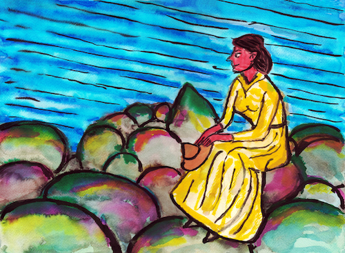 Inger am Strand Inger am Strand