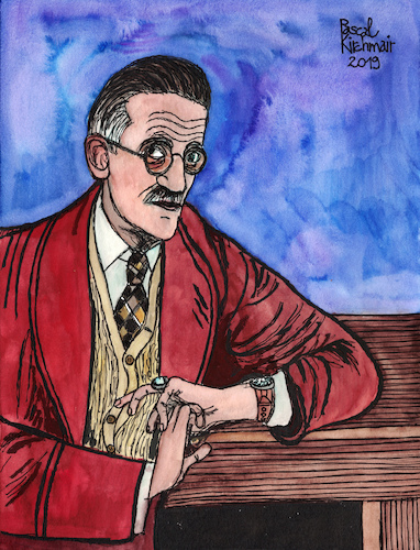 Cartoon: James Joyce (medium) by Pascal Kirchmair tagged dublin,irland,ireland,irlanda,irlande,ulysses,dubliners,finnegans,wake,james,joyce,literatur,literature,schriftsteller,author,autor,autore,auteur,writer,illustration,drawing,zeichnung,pascal,kirchmair,cartoon,caricature,karikatur,ilustracion,dibujo,desenho,ink,disegno,ilustracao,illustrazione,illustratie,dessin,de,presse,du,jour,art,of,the,day,tekening,teckning,cartum,vineta,comica,vignetta,caricatura,portrait,porträt,portret,retrato,ritratto,dublin,irland,ireland,irlanda,irlande,ulysses,dubliners,finnegans,wake,james,joyce,literatur,literature,schriftsteller,author,autor,autore,auteur,writer,illustration,drawing,zeichnung,pascal,kirchmair,cartoon,caricature,karikatur,ilustracion,dibujo,desenho,ink,disegno,ilustracao,illustrazione,illustratie,dessin,de,presse,du,jour,art,of,the,day,tekening,teckning,cartum,vineta,comica,vignetta,caricatura,portrait,porträt,portret,retrato,ritratto