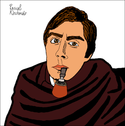 Cartoon: Javier II (medium) by Pascal Kirchmair tagged juan,de,la,rosa,javier,delarosa,portrait,retrato,ritratto,drawing,dibujo,desenho,disegno,illustration,ilustracion,ilustracao,illustrazione,illustratie,zeichnung,dessin,du,jour,art,of,the,day,tekening,teckning,cartum,cartoon,vineta,comica,vignetta,caricature,caricatura,karikatur,pascal,kirchmair,instagram,sobre,las,lineas,juan,de,la,rosa,javier,delarosa,portrait,retrato,ritratto,drawing,dibujo,desenho,disegno,illustration,ilustracion,ilustracao,illustrazione,illustratie,zeichnung,dessin,du,jour,art,of,the,day,tekening,teckning,cartum,cartoon,vineta,comica,vignetta,caricature,caricatura,karikatur,pascal,kirchmair,instagram,sobre,las,lineas