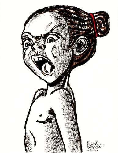 Cartoon: Kleines Mädchen (medium) by Pascal Kirchmair tagged mikkamakka,kleines,mädchen,little,gamine,enfant,nina,bimba,ragazzina,ragazza,bambina,garota,kind,junge,boy,indian,child,kid,petite,gosse,hija,pibe,nino,infante,bambino,porträt,portrait,retrato,illustration,ilustracion,ilustracao,pascal,kirchmair,ink,drawing,dessin,desenho,dibujo,zeichnung,cartoon,caricature,karikatur,disegno,illustrazione,illustratie,de,presse,du,jour,tekening,teckning,cartum,vineta,comica,vignetta,caricatura,portret,ritratto,kunst,art,arte,artwork,bogi,piroth,mikkamakka,kleines,mädchen,little,gamine,enfant,nina,bimba,ragazzina,ragazza,bambina,garota,kind,junge,boy,indian,child,kid,petite,gosse,hija,pibe,nino,infante,bambino,porträt,portrait,retrato,illustration,ilustracion,ilustracao,pascal,kirchmair,ink,drawing,dessin,desenho,dibujo,zeichnung,cartoon,caricature,karikatur,disegno,illustrazione,illustratie,de,presse,du,jour,tekening,teckning,cartum,vineta,comica,vignetta,caricatura,portret,ritratto,kunst,art,arte,artwork,bogi,piroth
