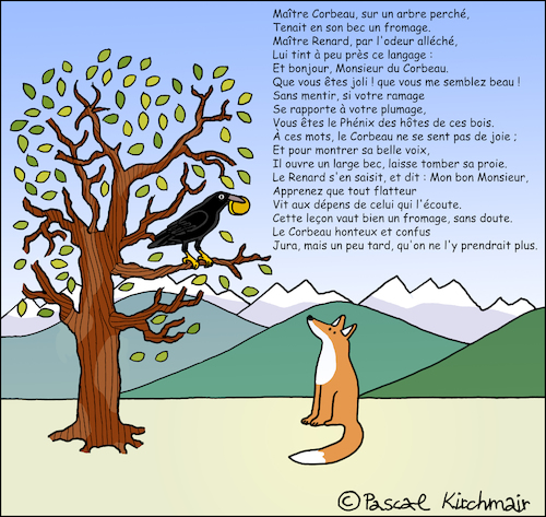 LE CORBEAU ET LE RENARD LE CORBEAU ET LE RENARD