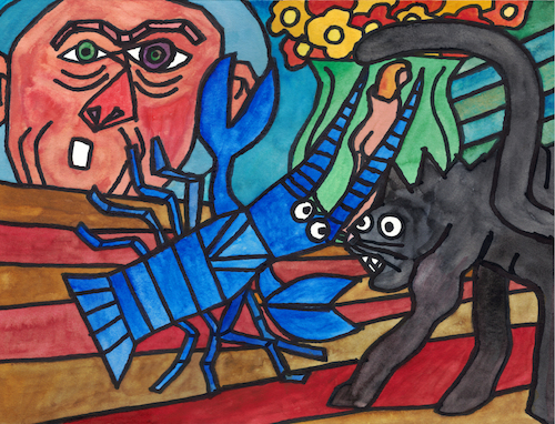 Le homard et le chat Le homard et le chat