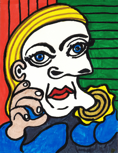Cartoon: Marie-Therese leaning (medium) by Pascal Kirchmair tagged accoudeemarie,therese,walter,leaning,donna,freundin,frau,mujer,in,her,eyes,la,femme,woman,markers,coloured,pablo,picasso,pascal,kirchmair,dessin,ink,drawing,tusche,tuschezeichnung,coruna,ruiz,espana,antibes,provence,barcelona,painting,dipinto,pintura,pittura,peinture,artist,artiste,artista,kunst,künstler,illustration,zeichnung,cartoon,caricature,karikatur,ilustracion,dibujo,desenho,disegno,ilustracao,illustrazione,illustratie,de,presse,du,jour,art,of,the,day,tekening,teckning,cartum,vineta,comica,vignetta,caricatura,portrait,porträt,portret,retrato,ritratto,malaga,spanien,espagne,spain,spagna,arte,artwork,tintachina,accoudeemarie,therese,walter,leaning,donna,freundin,frau,mujer,in,her,eyes,la,femme,woman,markers,coloured,pablo,picasso,pascal,kirchmair,dessin,ink,drawing,tusche,tuschezeichnung,coruna,ruiz,espana,antibes,provence,barcelona,painting,dipinto,pintura,pittura,peinture,artist,artiste,artista,kunst,künstler,illustration,zeichnung,cartoon,caricature,karikatur,ilustracion,dibujo,desenho,disegno,ilustracao,illustrazione,illustratie,de,presse,du,jour,art,of,the,day,tekening,teckning,cartum,vineta,comica,vignetta,caricatura,portrait,porträt,portret,retrato,ritratto,malaga,spanien,espagne,spain,spagna,arte,artwork,tintachina