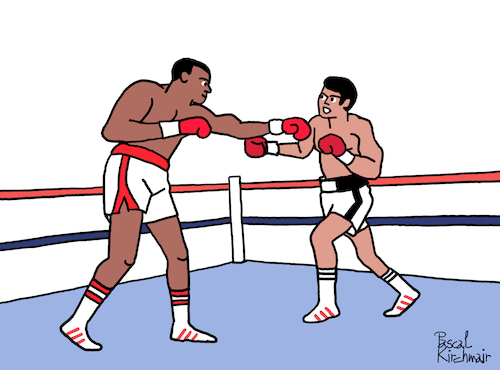Muhammed Ali vs. Larry Holmes Muhammed Ali vs. Larry Holmes