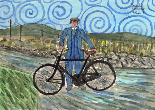 Cartoon: On the way home (medium) by Pascal Kirchmair tagged after,the,rain,comes,sun,again,bicycle,bike,fahrrad,on,way,home,irish,moments,bernd,weisbrod,illustration,drawing,zeichnung,pascal,kirchmair,irische,impressionen,cartoon,caricature,karikatur,ilustracion,dibujo,desenho,ink,disegno,ilustracao,illustrazione,illustratie,dessin,de,presse,du,jour,art,of,day,tekening,teckning,cartum,vineta,comica,vignetta,caricatura,portrait,retrato,ritratto,portret,aquarelle,watercolor,watercolour,acquarello,acuarela,aguarela,aquarela,irland,ireland,heimelig,irlanda,irlandesi,irlande,tradition,velo,bici,bicicleta,bicicletta,bicyclette,after,the,rain,comes,sun,again,bicycle,bike,fahrrad,on,way,home,irish,moments,bernd,weisbrod,illustration,drawing,zeichnung,pascal,kirchmair,irische,impressionen,cartoon,caricature,karikatur,ilustracion,dibujo,desenho,ink,disegno,ilustracao,illustrazione,illustratie,dessin,de,presse,du,jour,art,of,day,tekening,teckning,cartum,vineta,comica,vignetta,caricatura,portrait,retrato,ritratto,portret,aquarelle,watercolor,watercolour,acquarello,acuarela,aguarela,aquarela,irland,ireland,heimelig,irlanda,irlandesi,irlande,tradition,velo,bici,bicicleta,bicicletta,bicyclette