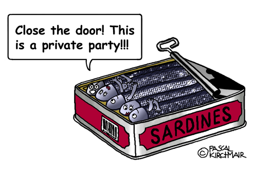 Sardines in a can