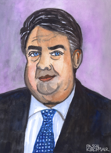 Cartoon: Sigmar Gabriel (medium) by Pascal Kirchmair tagged sigmar,gabriel,karikatur,caricature,portrait,cartoon,germany,deutschland,allemagne,politiker,spd,politician,sigmar,gabriel,karikatur,caricature,portrait,cartoon,germany,deutschland,allemagne,politiker,spd,politician