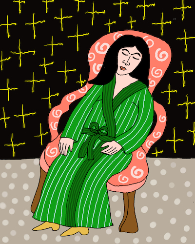 Sleeping woman Sleeping woman