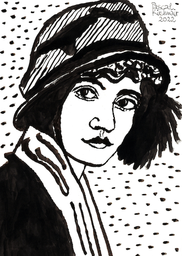 Cartoon: Tina Modotti (medium) by Pascal Kirchmair tagged tina,modotti,mexico,porträt,arte,frida,kahlo,illustration,drawing,zeichnung,pascal,kirchmair,political,cartoon,caricature,karikatur,ilustracion,dibujo,desenho,ink,disegno,ilustracao,illustrazione,illustratie,dessin,de,presse,du,jour,art,of,the,day,tekening,teckning,cartum,vineta,comica,vignetta,caricatura,portrait,retrato,ritratto,portret,kunst,künstler,artist,artista,tina,modotti,mexico,porträt,arte,frida,kahlo,illustration,drawing,zeichnung,pascal,kirchmair,political,cartoon,caricature,karikatur,ilustracion,dibujo,desenho,ink,disegno,ilustracao,illustrazione,illustratie,dessin,de,presse,du,jour,art,of,the,day,tekening,teckning,cartum,vineta,comica,vignetta,caricatura,portrait,retrato,ritratto,portret,kunst,künstler,artist,artista