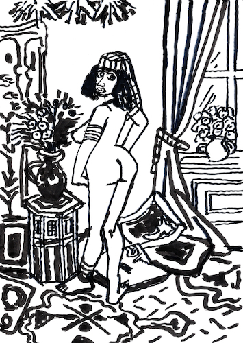 Vintage nude model Vintage nude model
