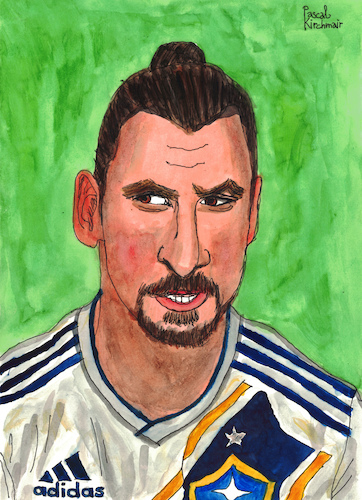 Cartoon: Zlatan Ibrahimovic (medium) by Pascal Kirchmair tagged zlatan,ibrahimovic,caricature,illustration,ilustracion,pascal,kirchmair,portrait,retrato,ritratto,drawing,dibujo,desenho,disegno,ilustracao,illustrazione,illustratie,zeichnung,dessin,du,jour,art,of,the,day,tekening,teckning,cartum,cartoon,vineta,comica,vignetta,caricatura,karikatur,aquarell,watercolour,watercolor,la,galaxy,los,angeles,trikot,football,foot,futbol,futebol,fußball,shirt,jersey,footie,footy,calcio,zlatanera,zlataner,zlatanieren,zlatanize,zlatan,ibrahimovic,caricature,illustration,ilustracion,pascal,kirchmair,portrait,retrato,ritratto,drawing,dibujo,desenho,disegno,ilustracao,illustrazione,illustratie,zeichnung,dessin,du,jour,art,of,the,day,tekening,teckning,cartum,cartoon,vineta,comica,vignetta,caricatura,karikatur,aquarell,watercolour,watercolor,la,galaxy,los,angeles,trikot,football,foot,futbol,futebol,fußball,shirt,jersey,footie,footy,calcio,zlatanera,zlataner,zlatanieren,zlatanize