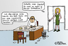 Cartoon: Ärzte (small) by Pascal Kirchmair tagged arzt doktor caricature karikatur cartoon medizin