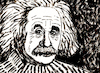 Cartoon: Albert Einstein (small) by Pascal Kirchmair tagged albert,einstein,theory,of,relativity,illustration,ink,drawing,tuschezeichnung,tusche,zeichnung,pascal,kirchmair,cartoon,caricature,karikatur,ilustracion,dibujo,desenho,disegno,ilustracao,illustrazione,illustratie,dessin,de,presse,du,jour,art,the,day,tekening,teckning,cartum,vineta,comica,vignetta,caricatura,portrait,retrato,ritratto,portret,princeton,ulm,gravitation,relativitätstheorie,genius,genie,mastermind,wiz,whizz,whiz,genio,porträt