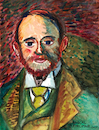 Cartoon: Alexander Reid (small) by Pascal Kirchmair tagged pascal,kirchmair,vincent,van,gogh,portrait,alexander,reid,retrato,ritratto,aquarell,watercolour,malerei,cuadro,quadro,dipinto,pintura