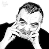 Cartoon: Alfred Hrdlicka (small) by Pascal Kirchmair tagged alfred,hrdlicka,illustration,drawing,zeichnung,pascal,kirchmair,cartoon,caricature,karikatur,ilustracion,dibujo,desenho,ink,disegno,ilustracao,illustrazione,illustratie,dessin,de,presse,du,jour,art,of,the,day,tekening,teckning,cartum,vineta,comica,vignetta,caricatura,portrait,porträt,portret,retrato,ritratto,künstler,wien,austria,österreich,kunst,artist,artiste,artista,bildhauer,sculptor,grafiker,zeichner