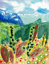 Cartoon: Alpenlandschaft (small) by Pascal Kirchmair tagged alpine,landscape,scenery,switzerland,schweiz,suisse,suiza,svizzera,suica,alpen,alps,alpes,alpi,watercolor,watercolour,aquarell,aquarelle,abstrakte,komposition,abstract,composition,alpenlandschaft,pascal,kirchmair,painting,peinture,abstraite,arte,illustration,drawing,zeichnung,ilustracion,dibujo,desenho,ink,disegno,ilustracao,illustrazione,illustratie,dessin,de,presse,du,jour,art,of,the,day,tekening,teckning,abstracto,astratto,abstrato