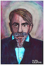 Cartoon: Arthur Schnitzler (small) by Pascal Kirchmair tagged arthur,schnitzler,wiener,moderne,portrait,retrato,ritratto,caricature,karikatur,zeichnung,drawing