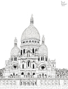 Cartoon: Basilique du Sacre-Coeur (small) by Pascal Kirchmair tagged basilica,minor,basilique,du,sacre,coeur,de,montmartre,parigi,arte,kunst,paris,pascal,kirchmair,illustration,ink,drawing,tusche,tuschezeichnung,zeichnung,ilustracion,dibujo,desenho,disegno,ilustracao,illustrazione,illustratie,dessin,presse,jour,art,of,the,day,tekening,teckning,encre,chine,tinta,da,china,nanquim,inchiostro,di,architektur,architecture,architettura,arquitetura,arquitectura,monument,sehenswürdigkeit,france,frankreich,francia,franca,kirche,church,basilika,neobyzantinisch