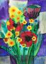 Cartoon: Blumenstrauß mit Mohnblumen (small) by Pascal Kirchmair tagged blumen,blumenstrauß,mohnblumen,bouquet,with,poppies,garten,garden,haus,zirl,aquarell,blumenaquarell,painting,bild,watercolor,watercolour,wild,flowers,cuadro,quadro,picture,jardin,peinture,dipinto,pittura,pintura,artwork,arte,art,kunst,illustration,drawing,zeichnung,pascal,kirchmair,ilustracion,dibujo,desenho,ink,disegno,ilustracao,illustrazione,illustratie,dessin,du,jour,of,the,day,tekening,teckning,giardino,composition,komposition