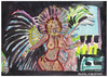 Cartoon: Carnaval do Rio (small) by Pascal Kirchmair tagged samba rio de janeiro carnaval do brasil cartoon carioca zeichnung drawing watercolour aquarell dessin dibujo desenho disegno