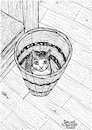 Cartoon: Cat in basket (small) by Pascal Kirchmair tagged sparky,monika,cat,katze,gato,gatto,chat,dans,le,panier,humour,umorismo,humorous,spirito,humor,karl,lagerfeld,illustration,ink,drawing,zeichnung,pascal,kirchmair,political,cartoon,caricature,karikatur,ilustracion,dibujo,desenho,da,china,disegno,ilustracao,illustrazione,illustratie,dessin,de,presse,tekening,teckning,cartum,vineta,comica,vignetta,caricatura,inchiostro,tinta,encre,chine,tusche,tuschezeichnung,basket,korb,cesta,cesto,paniere,balaio,cabaz