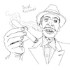 Cartoon: Compay Segundo (small) by Pascal Kirchmair tagged cuba,havana,habana,havanna,compay,segundo,buena,vista,social,club,cartoon,caricature,karikatur,ilustracion,illustration,pascal,kirchmair,dibujo,desenho,drawing,zeichnung,disegno,ilustracao,illustrazione,illustratie,dessin,de,presse,du,jour,art,of,the,day,tekening,teckning,cartum,vineta,comica,vignetta,caricatura,humor,humour,political,portrait,retrato,ritratto,portret,chan