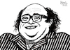 Cartoon: Danny DeVito (small) by Pascal Kirchmair tagged danny,devito,new,york,city,manhattan,ilustracao,arte,kunst,star,illustration,drawing,zeichnung,pascal,kirchmair,cartoon,caricature,karikatur,ilustracion,dibujo,desenho,ink,disegno,illustrazione,illustratie,dessin,de,presse,du,jour,art,of,the,day,tekening,teckning,cartum,vineta,comica,vignetta,caricatura,portrait,portret,retrato,ritratto,porträt,actor,hollywood,acteur,schauspieler,attore,regisseur,director,film,movie,pelicula,usa,artwork