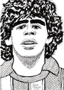 Cartoon: Diego Armando Maradona (small) by Pascal Kirchmair tagged d10s,diego,armando,maradona,la,mano,de,dios,del,diez,argentina,argentinien,argentine,maillot,football,fußball,futeball,futbol,foot,player,world,champion,du,monde,sport,sports,ink,tusche,tuschezeichnung,portrait,retrato,ritratto,porträt,illustration,drawing,zeichnung,pascal,kirchmair,cartoon,caricature,karikatur,ilustracion,dibujo,desenho,disegno,ilustracao,illustrazione,illustratie,dessin,presse,jour,art,of,the,day,tekening,teckning,cartum,vineta,comica,vignetta,caricatura,portret,cup,soccer,wm,weltmeister,campeon,mundo,mundial,campione,mondo,mondiale,campeao,do