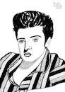 Cartoon: Elvis Presley (small) by Pascal Kirchmair tagged love,me,tender,elvis,the,pelvis,king,presley,sänger,country,pop,rock,star,musik,musiker,musician,music,singer,songwriter,composer,illustration,drawing,zeichnung,pascal,kirchmair,cartoon,caricature,karikatur,ilustracion,dibujo,desenho,ink,disegno,ilustracao,illustrazione,illustratie,dessin,de,presse,du,jour,art,of,day,tekening,teckning,cartum,vineta,comica,vignetta,caricatura,portrait,portret,retrato,ritratto,porträt,drugs,and,roll