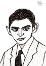 Cartoon: Franz Kafka (small) by Pascal Kirchmair tagged franz,kafka,theater,theatre,literatur,literature,schriftsteller,author,autor,autore,auteur,writer,illustration,ink,drawing,tusche,tuschezeichnung,zeichnung,pascal,kirchmair,cartoon,caricature,karikatur,ilustracion,dibujo,desenho,disegno,ilustracao,illustrazione,illustratie,dessin,de,presse,du,jour,art,of,the,day,tekening,teckning,cartum,vineta,comica,vignetta,caricatura,portrait,porträt,portret,retrato,ritratto,der,prozess,die,verwandlung,gregor,samsa